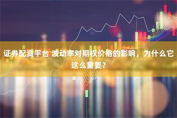 证券配资平台 波动率对期权价格的影响，为什么它这么重要？